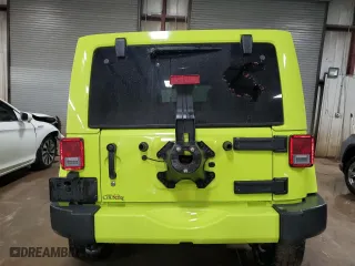 2016 Jeep Wrangler Unlimited 75th Anniversary with VIN 1C4BJWEG4GL290038, listed as a Copart auction lot 49796915 with 102,743 mi miles and Salvage Title. Bid and sale history available at carsss.com. Image 6.
