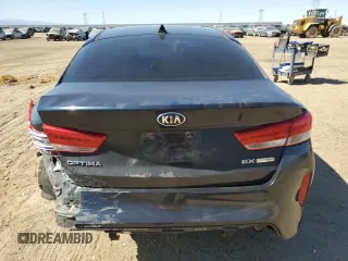 2017 Kia Optima Hybrid EX with VIN KNAGU4LEXH5015229, listed as a Copart auction lot 75258154 with 118,130 mi miles and Salvage Title. Bid and sale history available at carsss.com. Image 6.