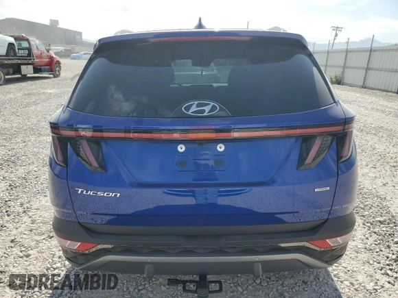 2023 Hyundai Tucson Limited with VIN 5NMJECAE1PH270656, listed as a Copart auction lot 60843895 with 8,743 mi miles and Salvage title. Bid and sale history available at DreamBid. Image 6.