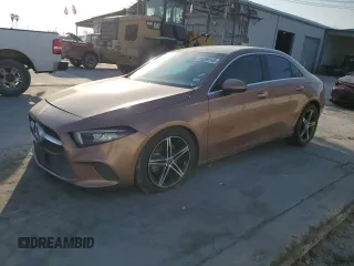 2022 Mercedes-Benz A 220 with VIN W1K3G4EB6NJ325513, listed as a Copart auction lot 45396145 with 49,115 mi miles and Salvage Title. Bid and sale history available at DreamBid. Image 1.