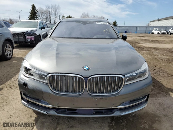 2016 BMW 7 Series 750i xDrive with VIN WBA7F2C56GG415175, listed as a Copart auction lot 49681075 with 0 mi miles and Clean Title. Bid and sale history available at carsss.com. Image 5.