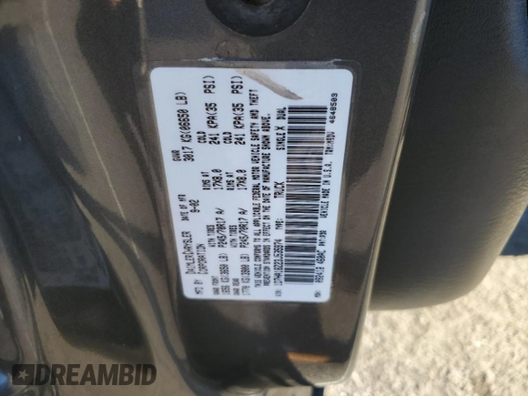 2003 Dodge 1500 ST z VIN 1D7HA18Z23J535974, wystawiony jako Copart lot #79688544 z przebiegiem 185 238 mil mil oraz Szkoda całkowita • Salvage title. Historia ofert i sprzedaży dostępna na DreamBid. Obrazek 12.