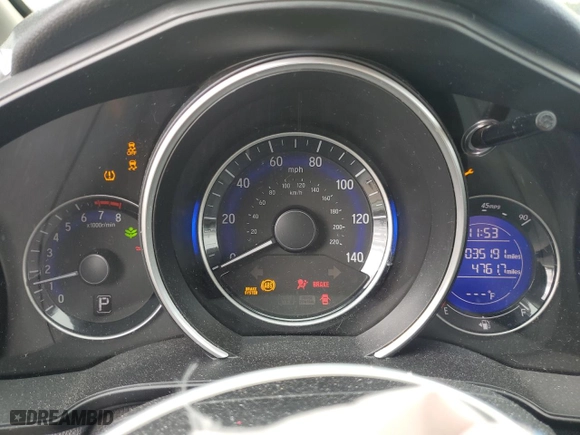 2018 Honda Fit LX with VIN 3HGGK5H40JM730553, listed as a Copart auction lot 47809675 with 35,191 mi miles and Salvage Title. Bid and sale history available at carsss.com. Image 9.