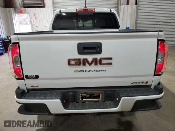 2022 GMC Canyon 4WD AT4 w/Leather with VIN 1GTG6FENXN1163390, listed as a Copart auction lot 88008805 with 35,491 mi miles and Salvage Title. Bid and sale history available at carsss.com. Image 6.