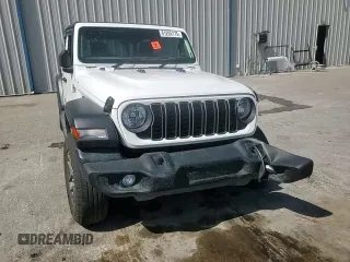 2024 Jeep Wrangler Sport with VIN 1C4PJXKN5RW237039, listed as a Copart auction lot 61205175 with 15,012 mi miles and Non repairable. Bid and sale history available at DreamBid. Image 13.
