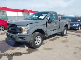 2018 Ford F-150 XL with VIN 1FTMF1EP6JFB62256, listed as a IAAI auction lot 41848848 with 65,108 mi miles and . Bid and sale history available at DreamBid. Image 18.