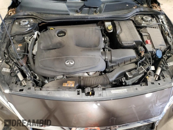 2017 Infiniti QX30 Luxury with VIN SJKCH5CR2HA030567, listed as a Copart auction lot 58141504 with 46,106 mi miles and Salvage Title. Bid and sale history available at carsss.com. Image 11.