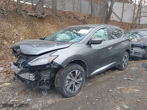 2023 Nissan Murano SV with VIN 5N1AZ2BS9PC110604, listed as a IAAI auction lot 41437373 with 46,568 mi miles. Bid and sale history available at carsss.com. Image 18.