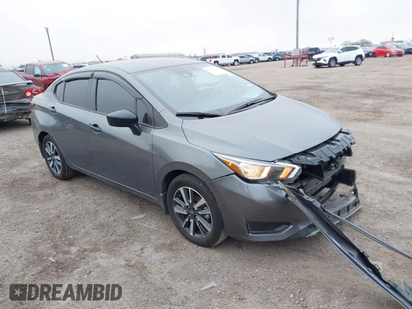 2024 Nissan Versa S with VIN 3N1CN8DV9RL913622, listed as a IAAI auction lot 41483751 with 3,525 mi miles. Bid and sale history available at carsss.com. Image 1.