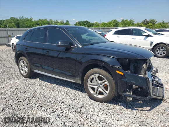 2018 Audi Q5 Premium with VIN WA1ANAFY0J2040684, listed as a Copart auction lot 54777815 with 77,504 mi miles and Salvage title. Bid and sale history available at DreamBid. Image 4.