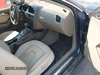 2012 Audi A5 Premium Plus with VIN WAULFAFR3CA003378, listed as a IAAI auction lot 42063495 with 134,258 mi miles and . Bid and sale history available at DreamBid. Image 5.