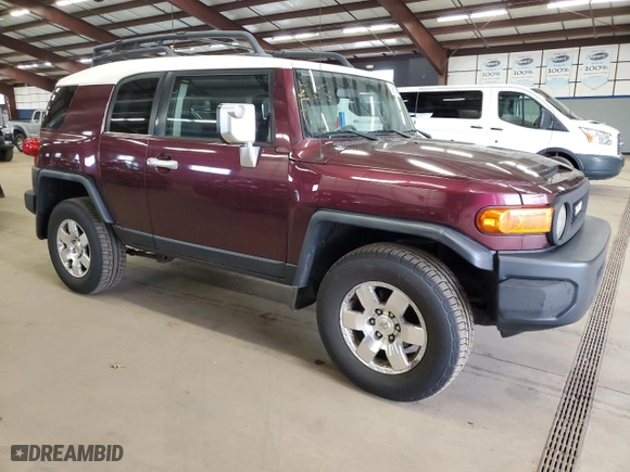 2007 Toyota FJ Cruiser with VIN JTEBU11F870028205, listed as a Copart auction lot 54555175 with 204,942 mi miles and Clean Title. Bid and sale history available at carsss.com. Image 4.