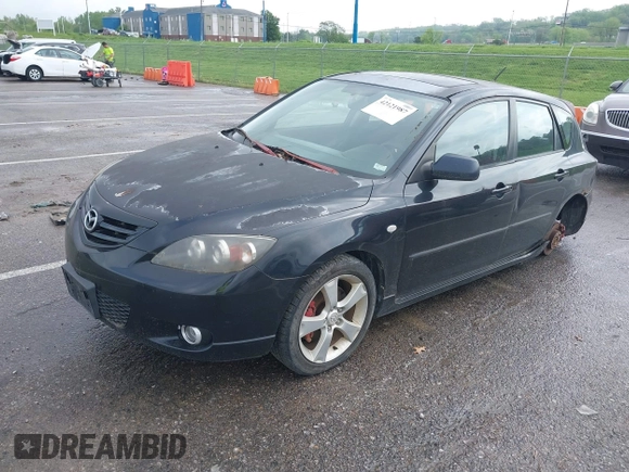 2004 Mazda 3 s with VIN JM1BK143341143439, listed as a IAAI auction lot 42121987 with 189,506 mi miles and . Bid and sale history available at DreamBid. Image 2.
