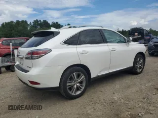 2015 Lexus RX 350 with VIN 2T2BK1BA3FC269456, listed as a Copart auction lot 63553795 with 85,442 mi miles and Clean title. Bid and sale history available at DreamBid. Image 3.