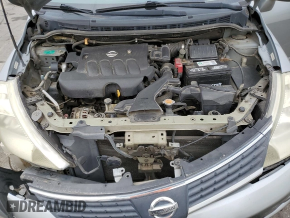 2007 Nissan Versa 1.8 S with VIN 3N1BC13E47L357890, listed as a Copart auction lot 50327045 with 188,445 mi miles and Salvage Title. Bid and sale history available at carsss.com. Image 12.