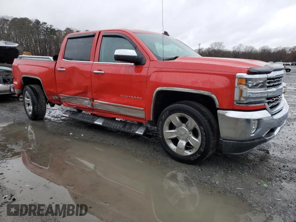 2016 Chevrolet Silverado 1500 LTZ with VIN 3GCUKSECXGG120081, listed as a Copart auction lot 47950215 with 113,301 mi miles and Salvage Title. Bid and sale history available at DreamBid. Image 4.