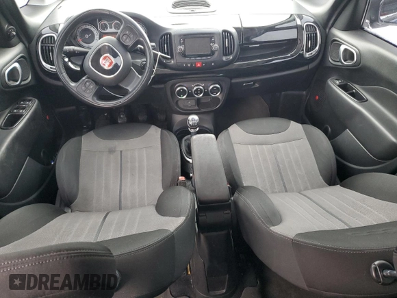 2015 FIAT 500L Urbana Trekking with VIN ZFBCFADH9FZ034057, listed as a Copart auction lot 43781215 with 120,423 mi miles and Salvage Title. Bid and sale history available at DreamBid. Image 8.