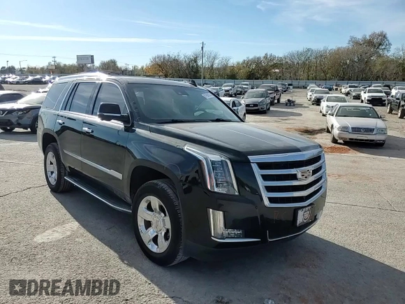 2018 Cadillac Escalade Luxury with VIN 1GYS3BKJXJR348574, listed as a Copart auction lot 81994574 with 143,867 mi miles and Salvage title. Bid and sale history available at DreamBid. Image 12.