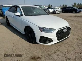 2021 Audi A4 S line Premium Plus z VIN WAUEAAF40MN003702, wystawiony jako Copart lot #47108135 z przebiegiem Nie podano mil oraz Szkoda całkowita • Salvage title. Historia ofert i sprzedaży dostępna na DreamBid. Obrazek 10.