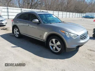 2009 Infiniti FX35 with VIN JNRAS18W59M158062, listed as a IAAI auction lot 42040900 with 272,917 mi miles. Bid and sale history available at carsss.com. Image 1.
