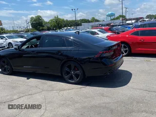 2023 Honda Accord Sport-L with VIN 1HGCY2F71PA067959, listed as a Copart auction lot 60369075 with 27,472 mi miles and Clean title. Bid and sale history available at DreamBid. Image 3.