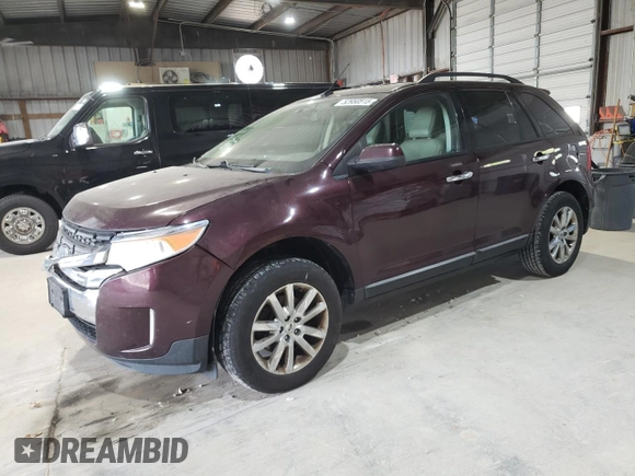 2011 Ford Edge SEL with VIN 2FMDK3JC3BBA96239, listed as a Copart auction lot 52950515 with 242,524 mi miles and Salvage Title. Bid and sale history available at carsss.com. Image 1.