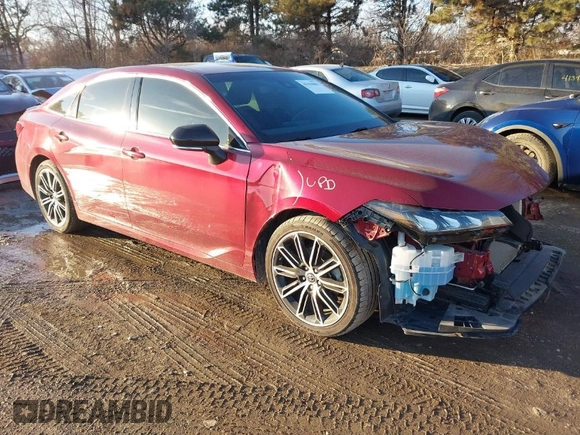 2019 Toyota Avalon XLE with VIN 4T1BZ1FB8KU023417, listed as a IAAI auction lot 41410801 with 43,089 mi miles. Bid and sale history available at carsss.com. Image 1.