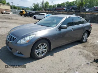 2013 Infiniti G37 x z VIN JN1CV6AR9DM758726, wystawiony jako Copart lot #58813845 z przebiegiem 153 790 mil mil oraz Szkoda całkowita • Salvage title. Historia ofert i sprzedaży dostępna na DreamBid. Obrazek 1.