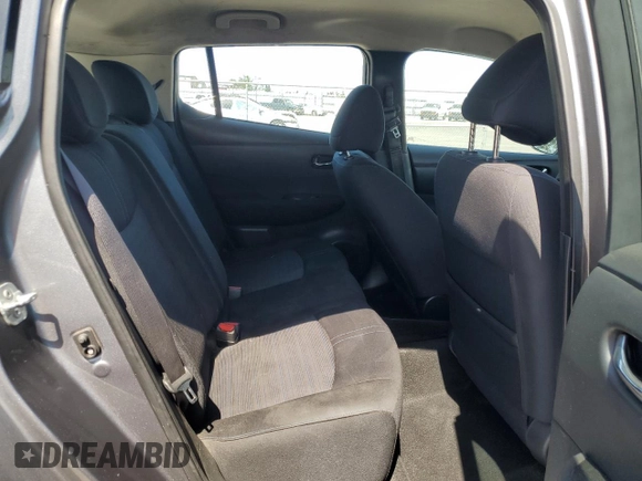 2018 Nissan LEAF SV with VIN 1N4AZ1CP2JC303814, listed as a Copart auction lot 58406135 with 175,777 mi miles and Clean title. Bid and sale history available at DreamBid. Image 10.