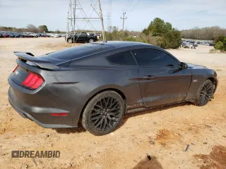 2019 Ford Mustang GT with VIN 1FA6P8CF0K5124320, listed as a Copart auction lot 48339554 with 102,387 mi miles and Salvage title. Bid and sale history available at DreamBid. Image 3.
