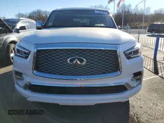 2022 Infiniti QX80 SENSORY with VIN JN8AZ2BEXN9291256, listed as a Copart auction lot 77907584 with 36,254 mi miles and Salvage Title. Bid and sale history available at carsss.com. Image 5.