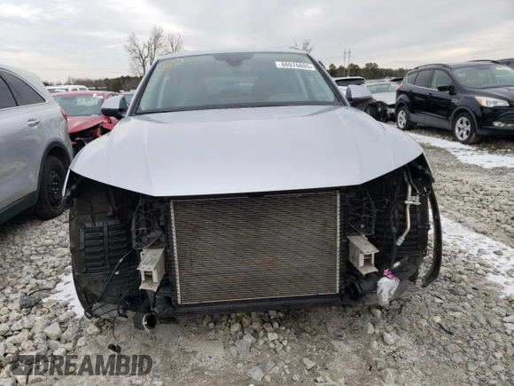 2021 Audi Q5 Premium Plus with VIN WA1BAAFY6M2105428, listed as a Copart auction lot 88976885 with 71,722 mi miles and Salvage Title. Bid and sale history available at carsss.com. Image 5.