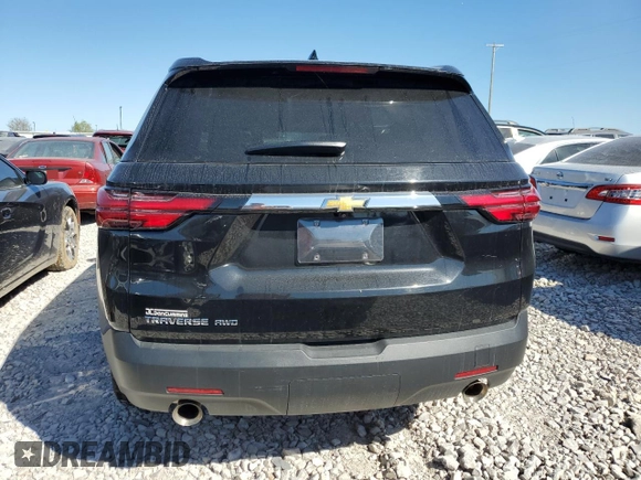 2023 Chevrolet Traverse LS with VIN 1GNEVFKWXPJ150897, listed as a Copart auction lot 73099374 with 38,565 mi miles and Salvage Title. Bid and sale history available at carsss.com. Image 6.