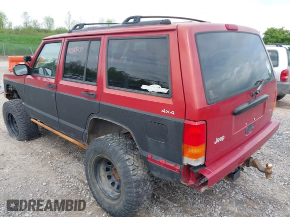 1999 Jeep Cherokee Sport with VIN 1J4FF68SXXL670160, listed as a IAAI auction lot 42265237 with 197,390 mi miles and . Bid and sale history available at DreamBid. Image 3.