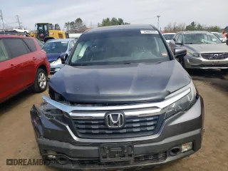 2017 Honda Ridgeline RTL-T with VIN 5FPYK3F63HB025201, listed as a Copart auction lot 52683535 with 0 mi miles and Salvage Title. Bid and sale history available at carsss.com. Image 5.