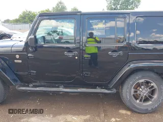 2017 Jeep Wrangler Unlimited Sahara with VIN 1C4BJWEGXHL520182, listed as a IAAI auction lot 42616692 with 88,169 mi miles and . Bid and sale history available at DreamBid. Image 15.