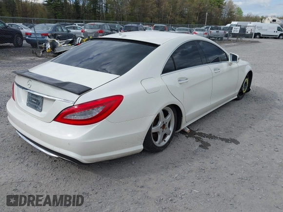 2012 Mercedes-Benz CLS 550 with VIN WDDLJ9BB4CA045492, listed as a IAAI auction lot 42154669 with 177,762 mi miles and . Bid and sale history available at DreamBid. Image 4.