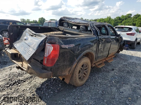 2021 Ford Ranger XL with VIN 1FTER4FH6MLD75881, listed as a Copart auction lot 57230305 with 38,773 mi miles and Salvage title. Bid and sale history available at DreamBid. Image 3.