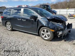 2020 Honda Odyssey EX with VIN 5FNRL6H56LB065958, listed as a Copart auction lot 47639695 with 64,358 mi miles and Salvage Title. Bid and sale history available at DreamBid. Image 4.