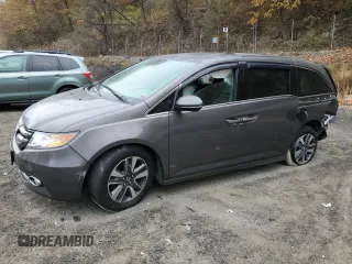 2017 Honda Odyssey Touring с VIN 5FNRL5H99HB013695, выставлен на аукционе Copart как лот 77975504 с пробегом 73 755 миль миль и Списание • Salvage title. История ставок и продаж доступна на DreamBid. Изображение 1.