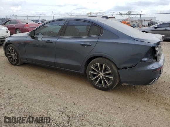 2021 Volvo S60 Momentum with VIN 7JR102FZ0MG119610, listed as a Copart auction lot 69328004 with 25,104 mi miles and Salvage Title. Bid and sale history available at carsss.com. Image 2.