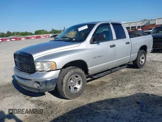 2005 Dodge 1500 SLT with VIN 1D7HA18N25S255563, listed as a IAAI auction lot 42025651 with 221,525 mi miles. Bid and sale history available at carsss.com. Image 2.