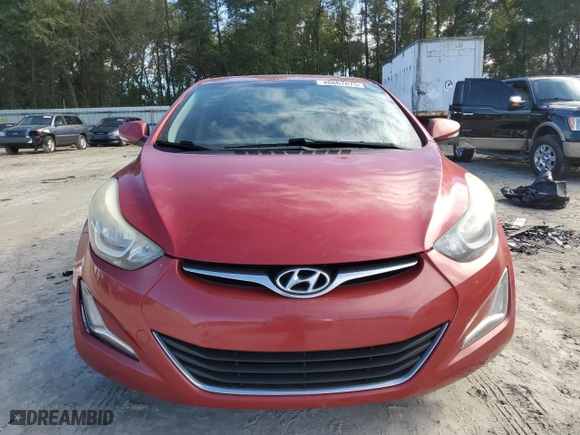 2016 Hyundai Elantra Value Edition with VIN KMHDH4AE8GU489998, listed as a Copart auction lot 46867675 with 168,539 mi miles and Salvage Title. Bid and sale history available at carsss.com. Image 5.