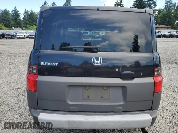 2004 Honda Element EX with VIN 5J6YH28564L011851, listed as a Copart auction lot 60641955 with 96,447 mi miles and Salvage title. Bid and sale history available at DreamBid. Image 6.