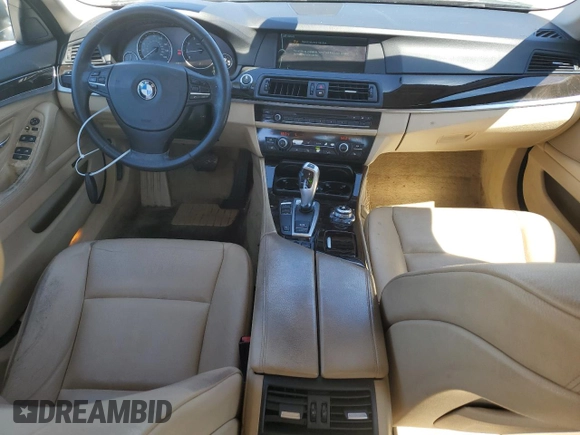2012 BMW 5 Series 528i z VIN WBAXG5C54CDX05618, wystawiony jako Copart lot #51942095 z przebiegiem 182 597 mil mil oraz Szkoda całkowita • Salvage title. Historia ofert i sprzedaży dostępna na DreamBid. Obrazek 8.