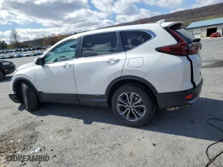 2022 Honda CR-V EX-L with VIN 2HKRW2H82NH647845, listed as a Copart auction lot 52248815 with 40,758 mi miles and Salvage Title. Bid and sale history available at carsss.com. Image 2.