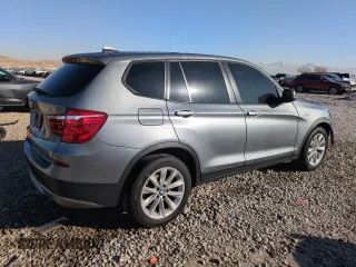 2013 BMW X3 xDrive28i with VIN 5UXWX9C55D0D08550, listed as a Copart auction lot 43002315 with 158,201 mi miles and Salvage Title. Bid and sale history available at carsss.com. Image 3.