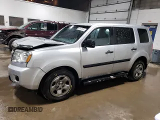 2011 Honda Pilot LX z VIN 5FNYF4H26BB023866, wystawiony jako Copart lot #58347615 z przebiegiem 190 388 mil mil oraz Szkoda całkowita • Salvage title. Historia ofert i sprzedaży dostępna na DreamBid. Obrazek 1.