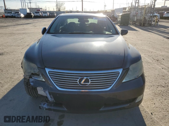 2007 Lexus LS 460 L z VIN JTHGL46FX75010314, wystawiony jako Copart lot #49655405 z przebiegiem 153 473 mil mil oraz Szkoda całkowita • Salvage title. Historia ofert i sprzedaży dostępna na DreamBid. Obrazek 5.