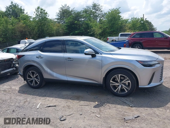 2024 Lexus RX 350 with VIN JTJCHMAAXR2020243, listed as a IAAI auction lot 42163373 with 6,970 mi miles and . Bid and sale history available at DreamBid. Image 13.
